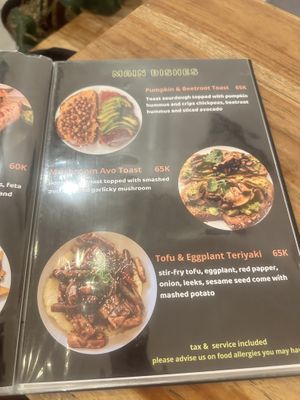   at Pumpkin and Beetroot in Ubud