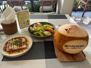   at Pumpkin and Beetroot in Ubud