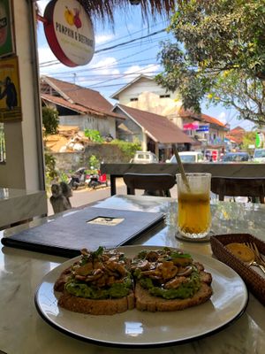   at Pumpkin and Beetroot in Ubud