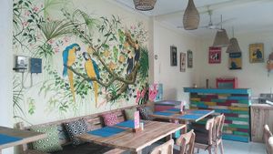 Nice decoration at Pumpkin and Beetroot in Ubud