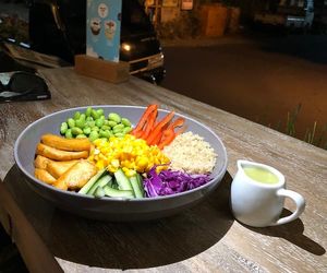 Protein Bowl at Pumpkin and Beetroot in Ubud
