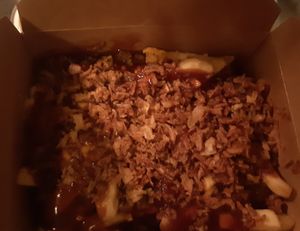 Bbq fries at V Temple Bar in Dublin