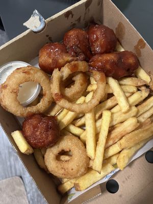 Vegan munchies box  at V Temple Bar in Dublin