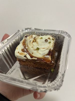 Pistachio carrot cake😍  at V Temple Bar in Dublin