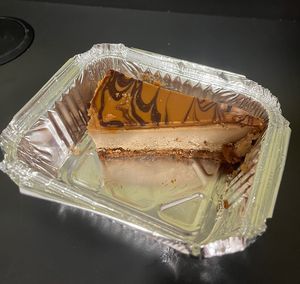 Vegan Biscoff cheesecake  at V Temple Bar in Dublin