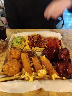 Christmas platter at V Temple Bar in Dublin