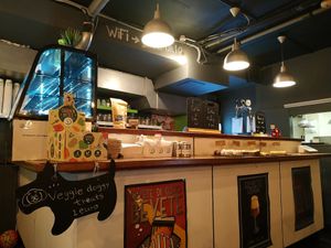 Inside Restaurant at V Temple Bar in Dublin