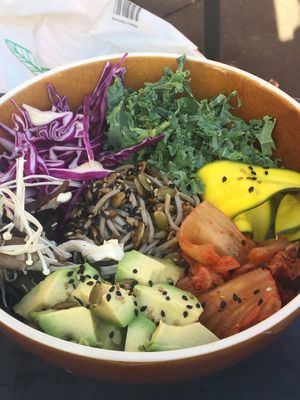 Nourish bowl at Paperboy Coffee Bar in Hampton