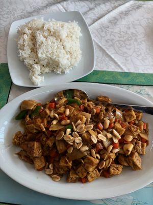 tofu na sečuanski način  at Kitajski Dvor in Celje