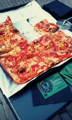 Pizza  at Roots Foods and Culture in Athens