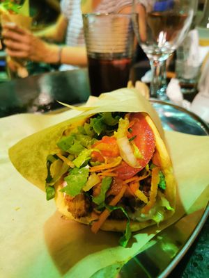 Kebab at Roots Foods and Culture in Athens