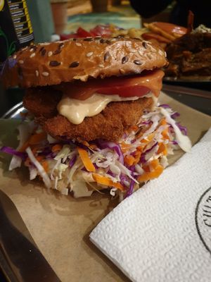 Schnitzelburger at Roots Foods and Culture in Athens
