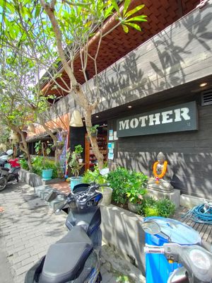 Outside at MOTHER in Ubud