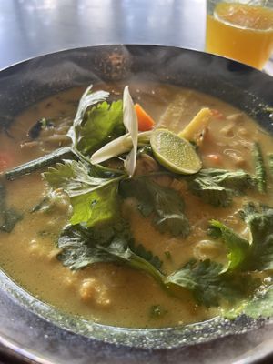 Laksa soup  at MOTHER in Ubud