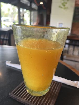 Orange juice - fresh squeezed   at MOTHER in Ubud
