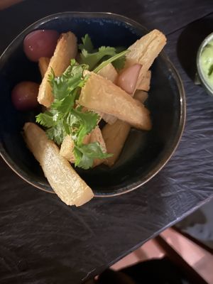 cassava fries  at MOTHER in Ubud