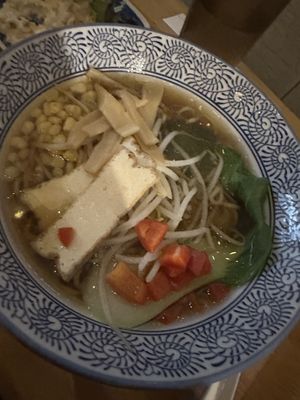 Vegan shoyu   at Ramen Ishida in New York City