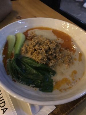 Spicy Mushroom with Tofu Ramen at Ramen Ishida in New York City