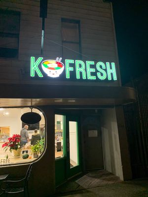 Outside  at K Fresh in Everett