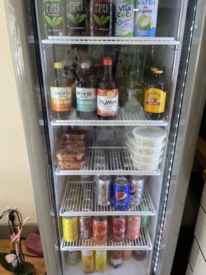 Drink selection  at K Fresh in Everett