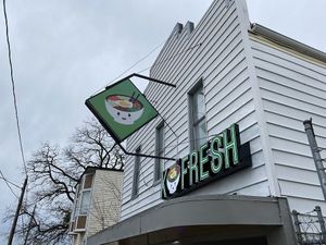 Cutest sign ever at K Fresh in Everett