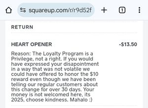 This offended me, because I am a kind loving human1💞 at Loved by the Sun in Hilo