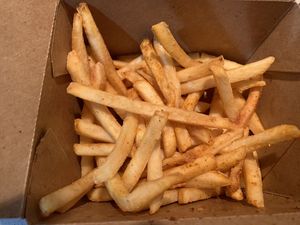 Seasoned fries  at Native Foods in Palm Springs
