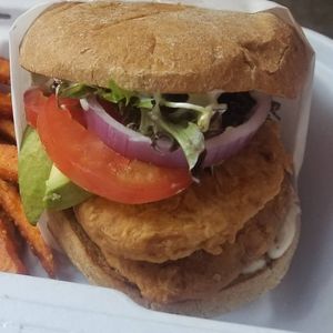 Chicken Ranch added avocado at Native Foods in Palm Springs