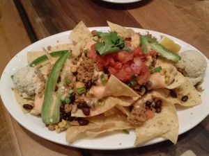 nachos at Native Foods in Palm Springs