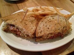 Reuben at Native Foods in Palm Springs