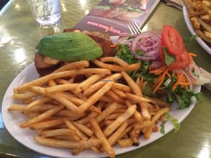 f at Native Foods in Palm Springs