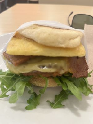 Fully loaded bf sandwich   at Native Foods in Palm Springs