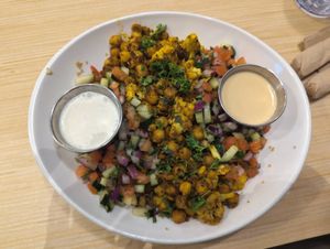 Cauliflower Chickpea Shwarma Bowl   at Native Foods in Palm Springs