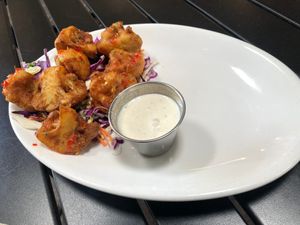 Cauliflower Dippers at Native Foods in Palm Springs