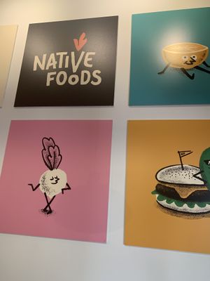 Art  at Native Foods in Palm Springs