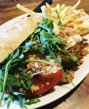 Bistro Steak Sandwich  at Native Foods in Palm Springs
