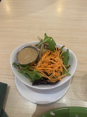 Side salad   at Native Foods in Palm Springs