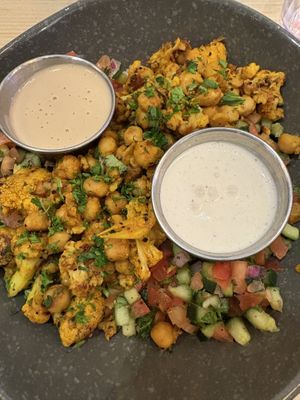 Cauliflower schwarma  at Native Foods in Palm Springs