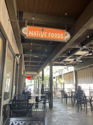   at Native Foods in Palm Springs