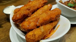 Buffalo wings at Native Foods in Palm Springs