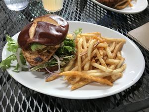 Peri-peri chicken sandwich at Native Foods in Palm Springs