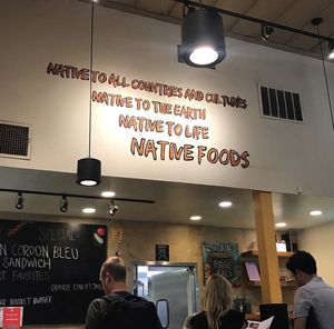 Original Native Foods restaurant in Palms Springs, CA at Native Foods in Palm Springs