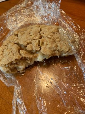 Delicious Oatmeal cream cookie!  at Native Foods in Palm Springs