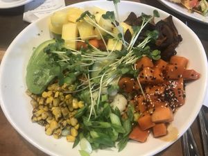 Buddha bowl at Native Foods in Palm Springs