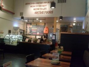 interior at Native Foods in Palm Springs