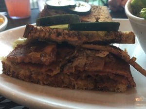 Rueben - fantastic! at Native Foods in Palm Springs
