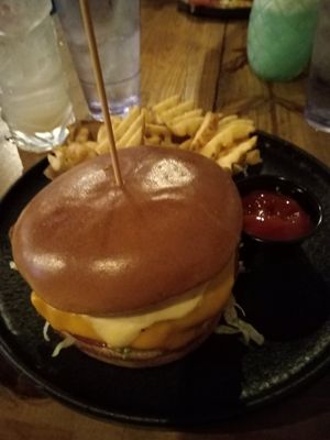 They weren't easy with the aoili, either! at The Local Bison in Tulsa