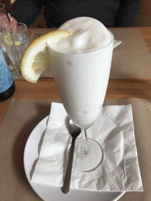 Sorbetto limone  at Botega Italiana in Cabanas