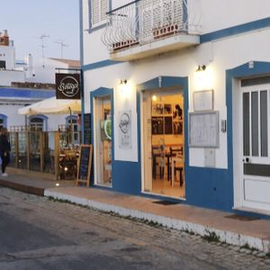 Exterior of the restaurant  at Botega Italiana in Cabanas