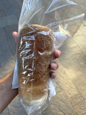 Cinnamon   at Kurtoskalacs The Chimney Cake Shop in Budapest